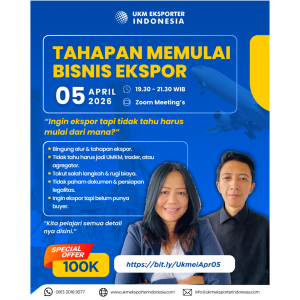 TAHAPAN MEMULAI BISNIS EKSPOR