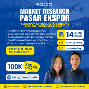 MARKET RESEARCH PASAR EKSPOR