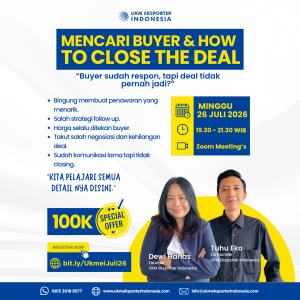MENCARI BUYER DAN HOW TO CLOSE THE DEAL
