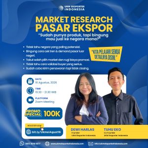 MARKET RESEARCH PASAR EKSPOR