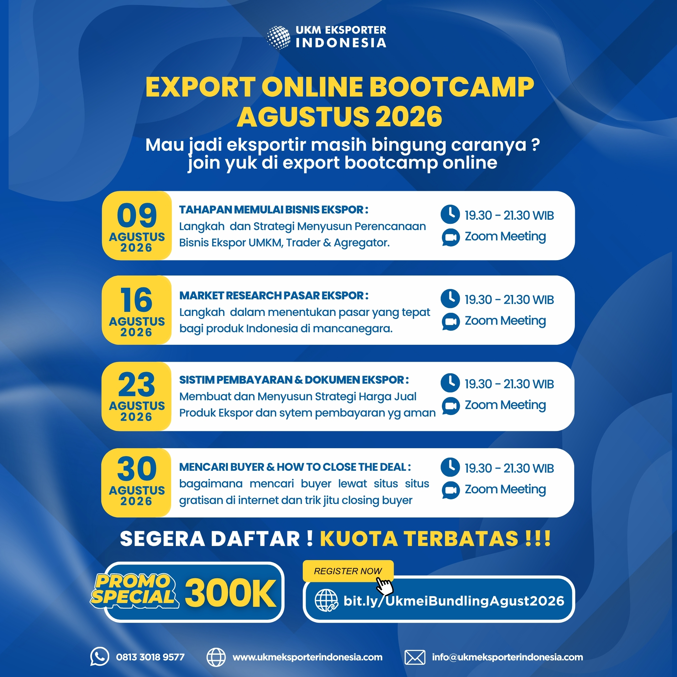 WEBINAR EKSPOR PACKAGE BUNDLING AGUSTUS 2026