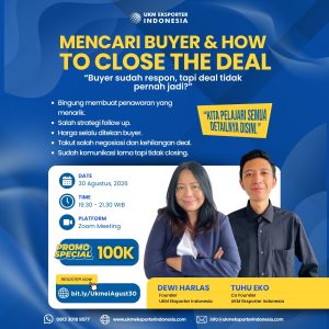 MENCARI BUYER DAN HOW TO CLOSE THE DEAL